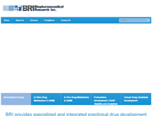 Tablet Screenshot of bripharm.com